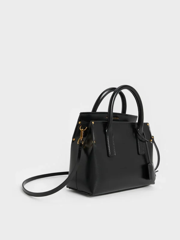 Rene Structured Top Handle Bag - Image 2