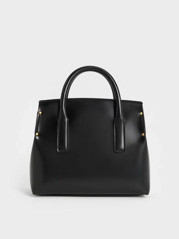 Rene Structured Top Handle Bag - Image 4