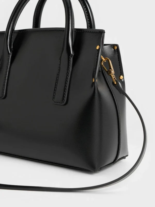 Rene Structured Top Handle Bag - Image 5
