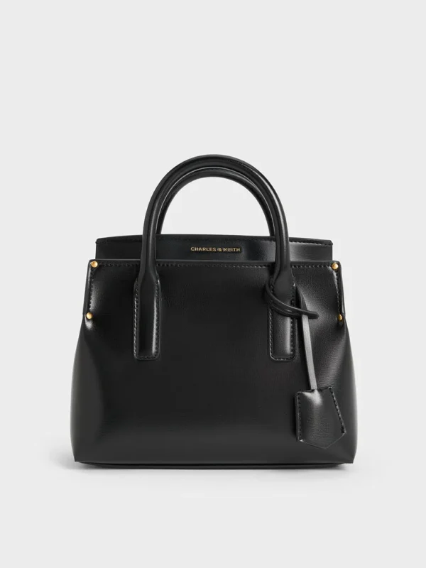 Rene Structured Top Handle Bag - Image 8