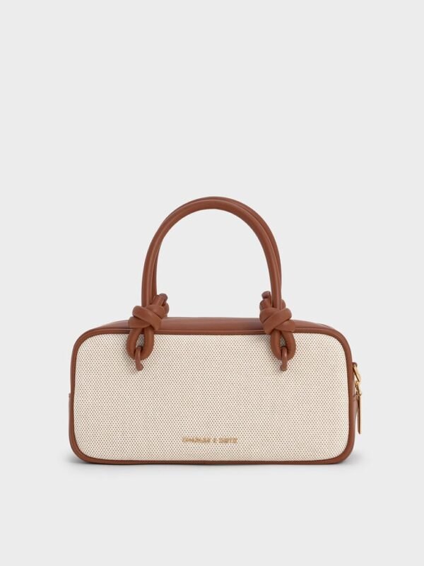 Sammie Canvas Knotted-Handle Elongated Bag - Image 21