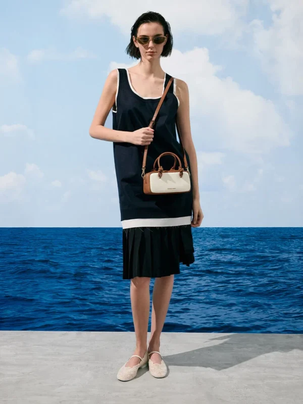 Sammie Canvas Knotted-Handle Elongated Bag - Image 11