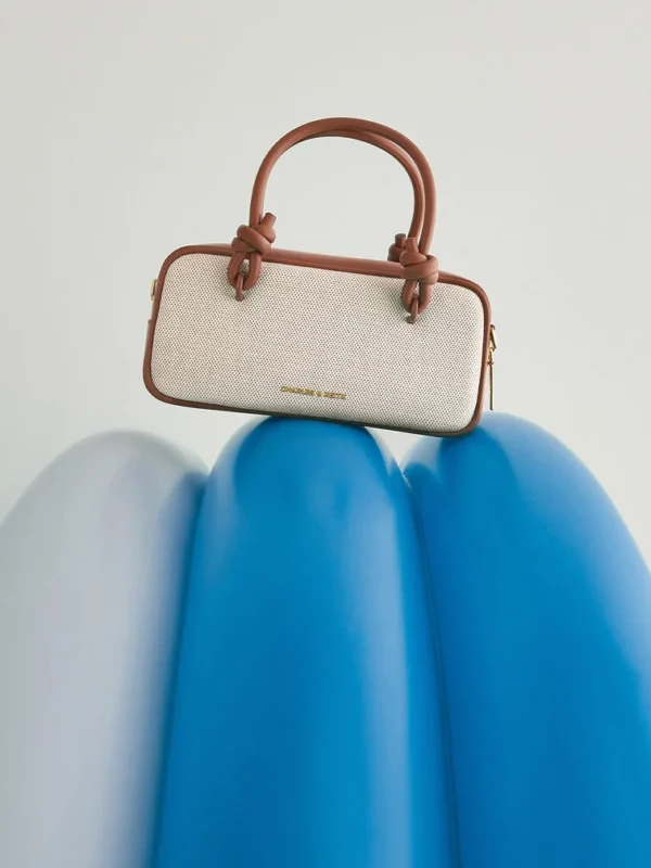 Sammie Canvas Knotted-Handle Elongated Bag - Image 10