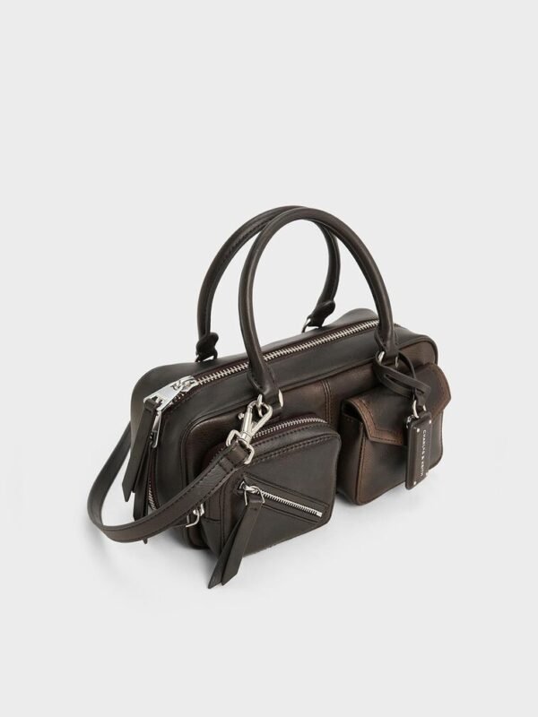 Thora Multi-Pocket Bowling Bag - Multi - Image 6