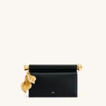 Holly Metal Pendant Embellished Clutch