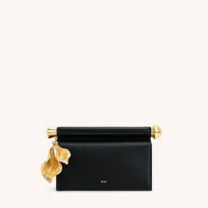 Holly Metal Pendant Embellished Clutch