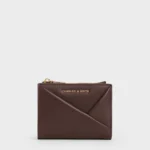 Midori Geometric Top-Zip Wallet