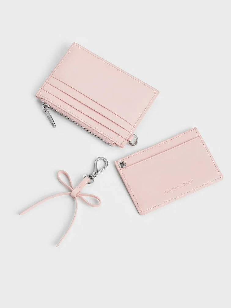 2026-L3-CK6-50770759-N5-7 Hazel Bow Panelled Card Holder - Image 1