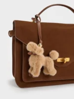 Faux Shearling Poodle Charm - Image 5