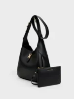 Adalyn Hobo Bag - Black - Image 6