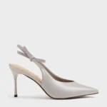 Anastasia Leather Slingback Pumps