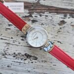 Anne Klein Women's Leather Strap Watch -without box-